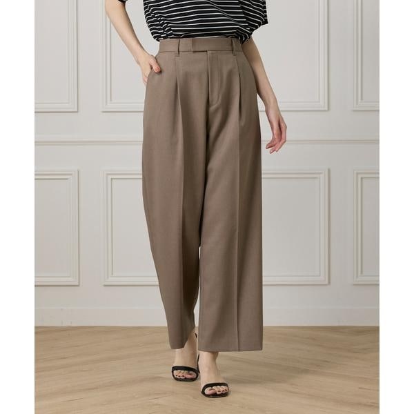 イッツインターナショナル（I．T．’S． international）/タックワイドパンツ