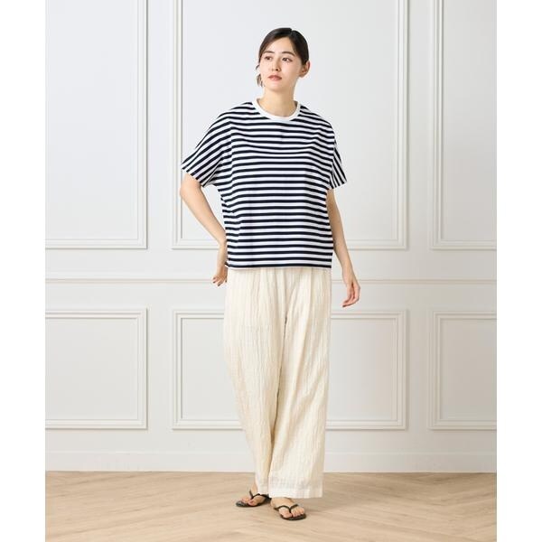 イッツインターナショナル（I．T．’S． international）/ドルマンスリーブクルーネックTシャツ_6