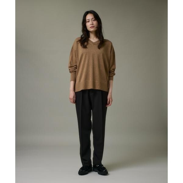 イッツインターナショナル（I．T．’S． international）/タックテーパードパンツ《TRストレッチ》