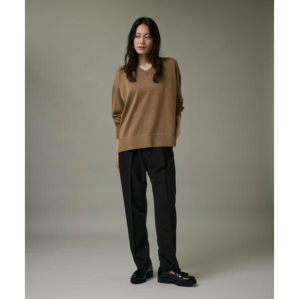 イッツインターナショナル（I．T．’S． international）/タックテーパードパンツ《TRストレッチ》