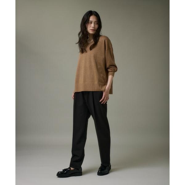 イッツインターナショナル（I．T．’S． international）/タックテーパードパンツ《TRストレッチ》