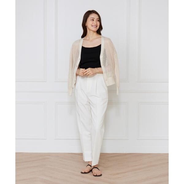 イッツインターナショナル（I．T．’S． international）/タックテーパードパンツ《TRストレッチ》