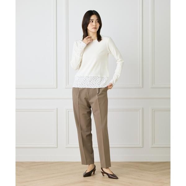 イッツインターナショナル（I．T．’S． international）/タックテーパードパンツ《TRストレッチ》