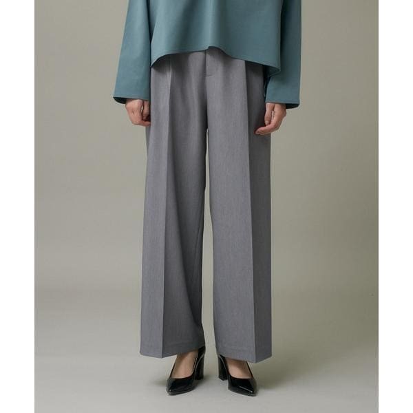 イッツインターナショナル（I．T．’S． international）/タックワイドパンツ《TRストレッチ》