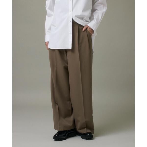 イッツインターナショナル（I．T．’S． international）/タックワイドパンツ《TRストレッチ》