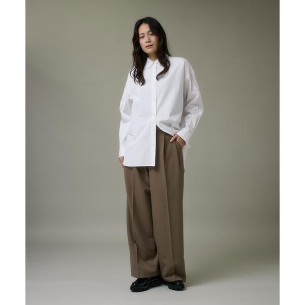 イッツインターナショナル（I．T．’S． international）/タックワイドパンツ《TRストレッチ》