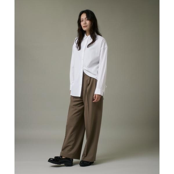 イッツインターナショナル（I．T．’S． international）/タックワイドパンツ《TRストレッチ》