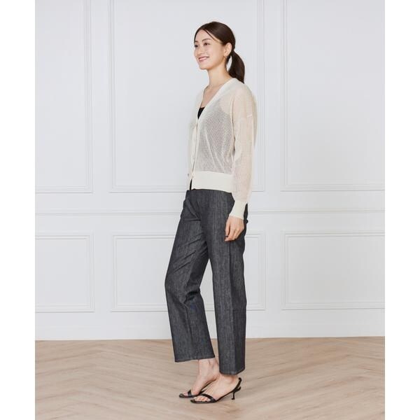 イッツインターナショナル（I．T．’S． international）/デニムストレートパンツ《SUVIN DENIM》