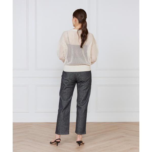 イッツインターナショナル（I．T．’S． international）/デニムストレートパンツ《SUVIN DENIM》