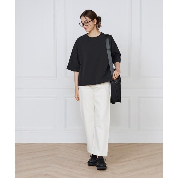 イッツインターナショナル（I．T．’S． international）/デニムストレートパンツ《SUVIN DENIM》