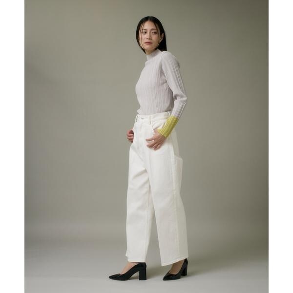 イッツインターナショナル（I．T．’S． international）/変則リブハイネックプルオーバー《SMART CLEAN》