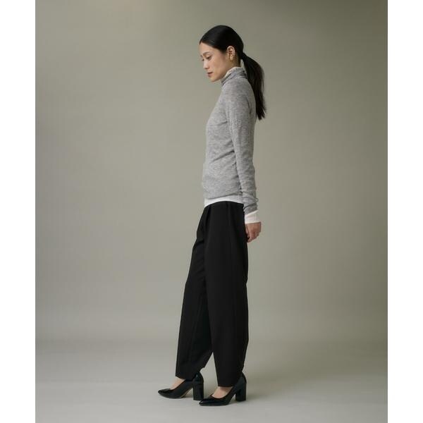 イッツインターナショナル（I．T．’S． international）/ハイネックニットプルオーバー《Melty air wool》