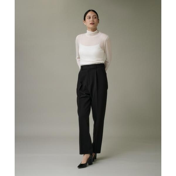 イッツインターナショナル（I．T．’S． international）/ハイネックニットプルオーバー《Melty air wool》