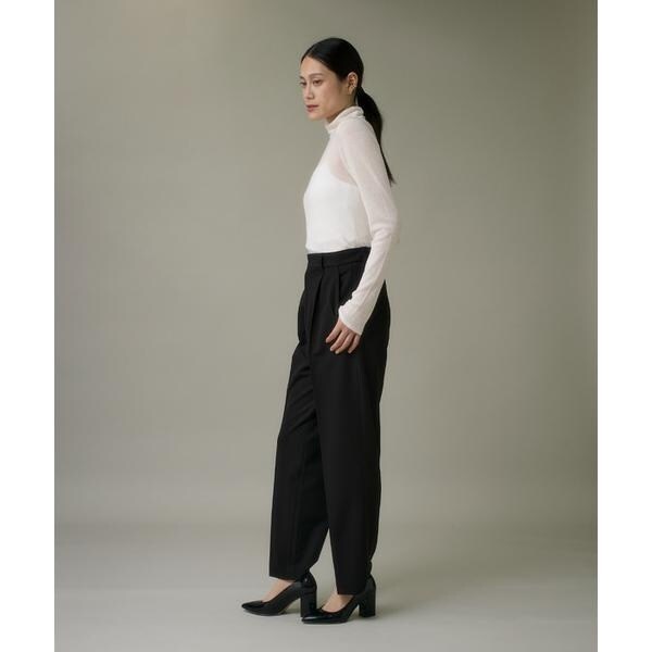 イッツインターナショナル（I．T．’S． international）/ハイネックニットプルオーバー《Melty air wool》