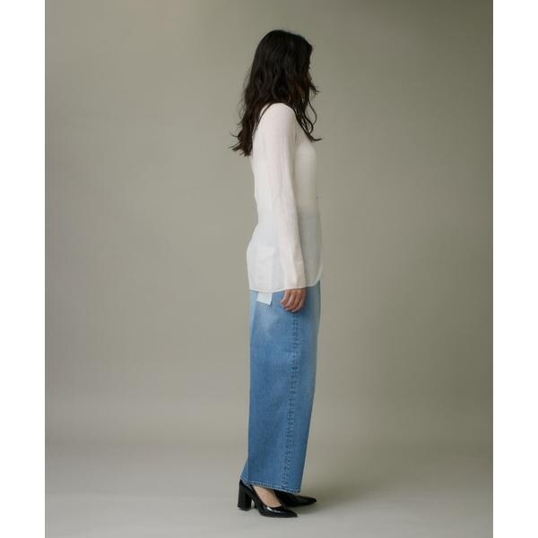 イッツインターナショナル（I．T．’S． international）/Vネックリブニットカーディガン《Melty air wool》