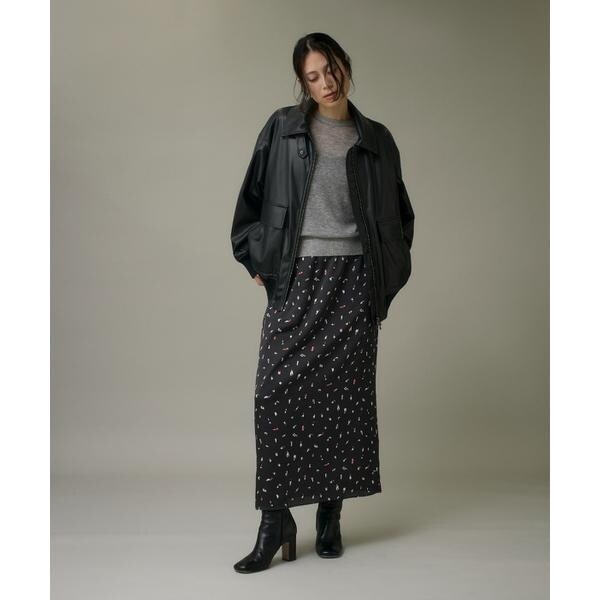 イッツインターナショナル（I．T．’S． international）/クルーネックニットプルオーバー《Melty air wool》