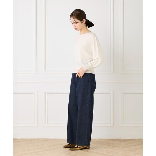 イッツインターナショナル（I．T．’S． international）/ドルマンスリーブニットプルオーバー《Cuoo》