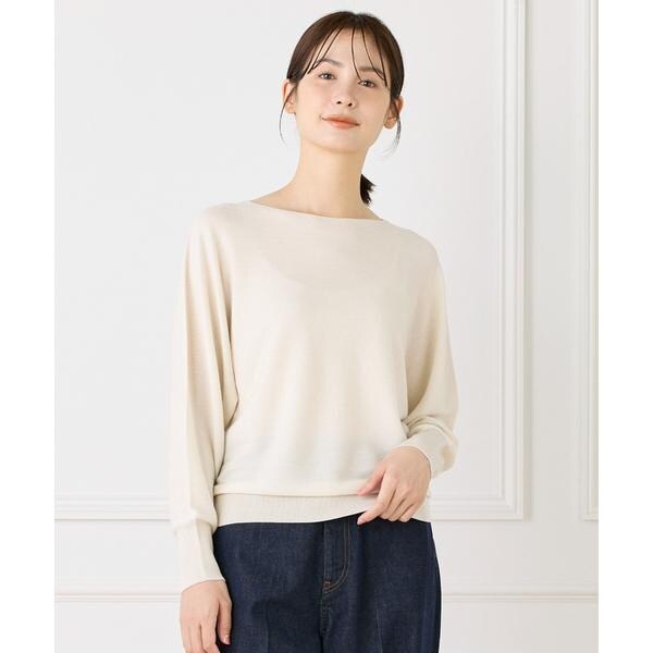 イッツインターナショナル（I．T．’S． international）/ドルマンスリーブニットプルオーバー《Cuoo》