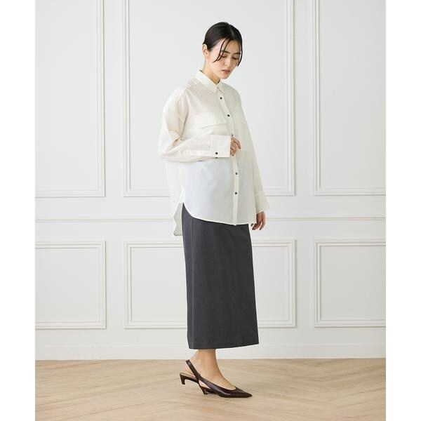 イッツインターナショナル（I．T．’S． international）/イージースカート《ウーリッシュフラノライト》