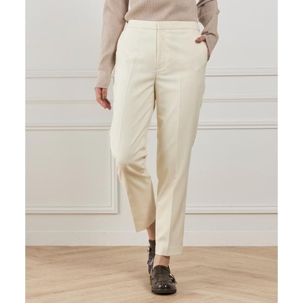 イッツインターナショナル（I．T．’S． international）/ベーシックテーパードパンツ《TRサキソニー裏起毛》