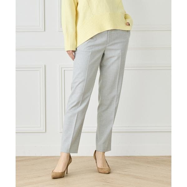 イッツインターナショナル（I．T．’S． international）/ベーシックテーパードパンツ《TRサキソニー裏起毛》