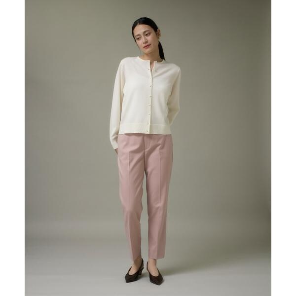 イッツインターナショナル（I．T．’S． international）/ウォッシャブルウールクルーネックカーディガン《HARMONY》