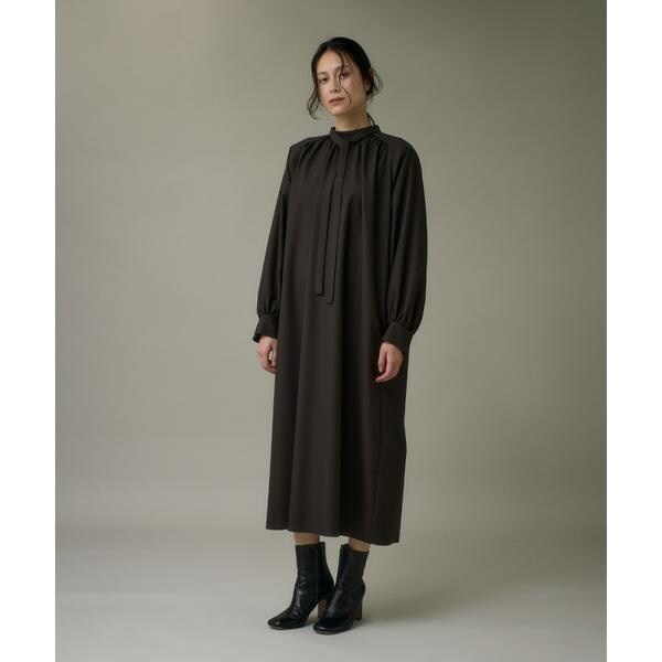 イッツインターナショナル（I．T．’S． international）/ウール２WAYワンピース《アリエスウール Super120S’》