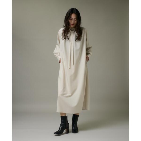 イッツインターナショナル（I．T．’S． international）/ウール２WAYワンピース《アリエスウール Super120S’》