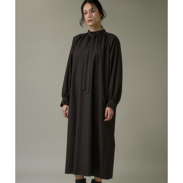 イッツインターナショナル（I．T．’S． international）/ウール２WAYワンピース《アリエスウール Super120S’》