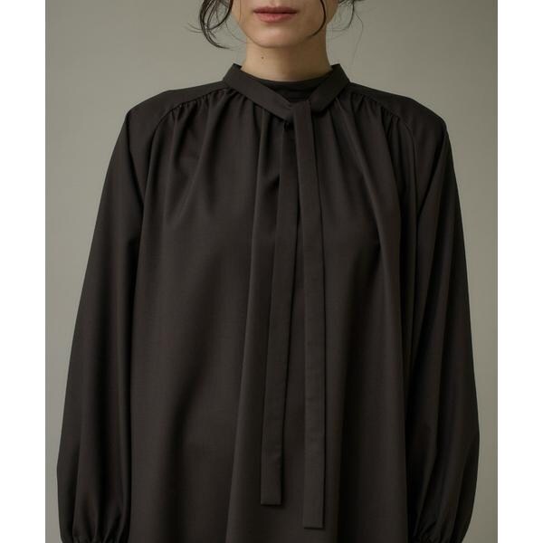 イッツインターナショナル（I．T．’S． international）/ウール２WAYワンピース《アリエスウール Super120S’》