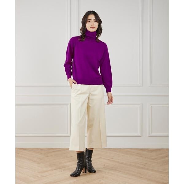 イッツインターナショナル（I．T．’S． international）/ウォッシャブルウールベーシックタートルネックニット《HARMONY》