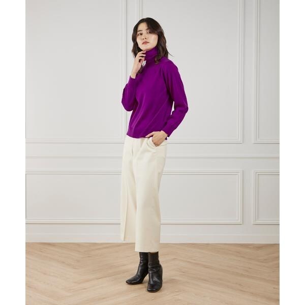 イッツインターナショナル（I．T．’S． international）/ウォッシャブルウールベーシックタートルネックニット《HARMONY》