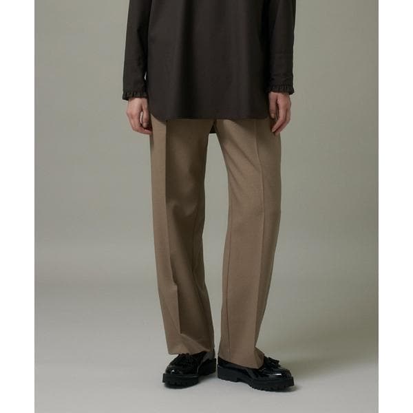 イッツインターナショナル（I．T．’S． international）/イージーストレートパンツ《ウーリッシュフラノライト》