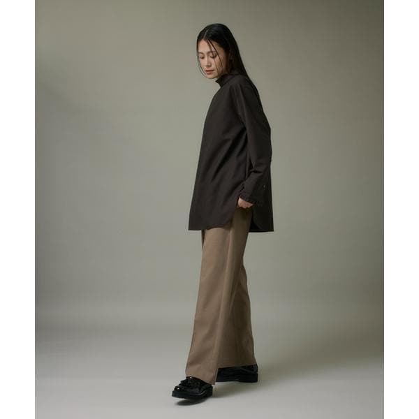 イッツインターナショナル（I．T．’S． international）/イージーストレートパンツ《ウーリッシュフラノライト》