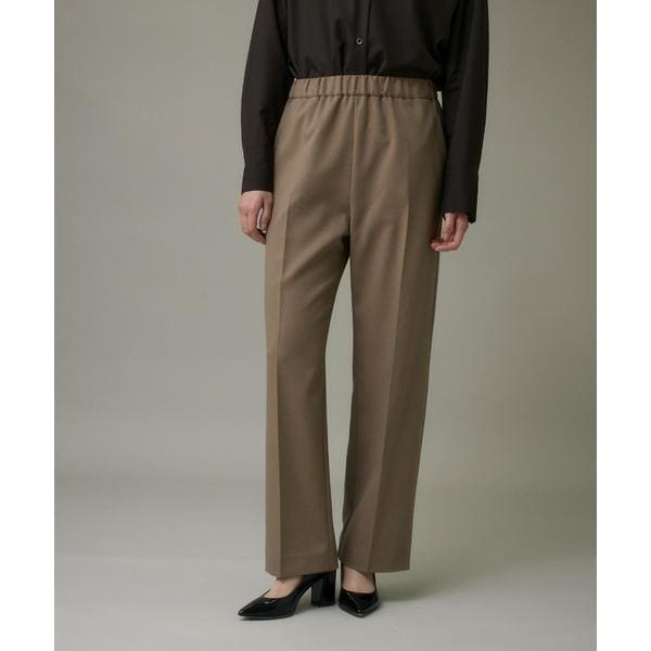 イッツインターナショナル（I．T．’S． international）/イージーストレートパンツ《ウーリッシュフラノライト》