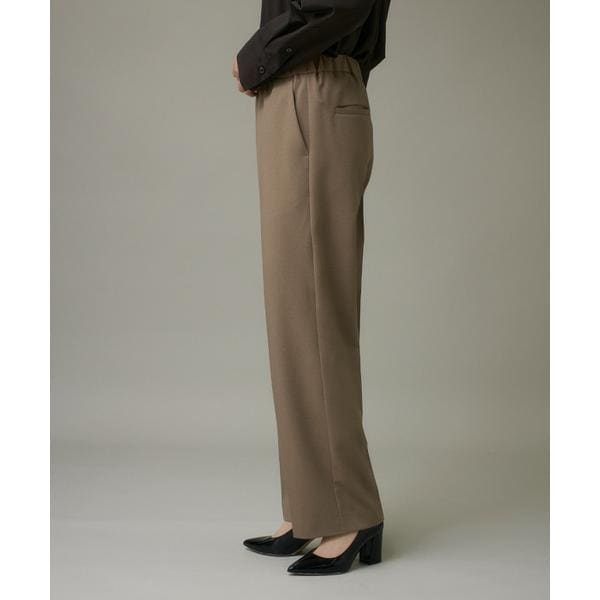 イッツインターナショナル（I．T．’S． international）/イージーストレートパンツ《ウーリッシュフラノライト》