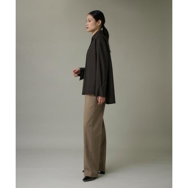 イッツインターナショナル（I．T．’S． international）/ウールドロップシャツ《アリエスウール Super120S’》