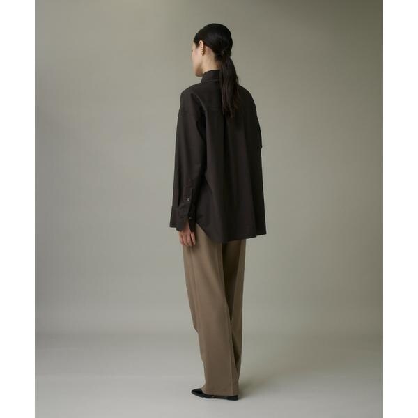 イッツインターナショナル（I．T．’S． international）/ウールドロップシャツ《アリエスウール Super120S’》