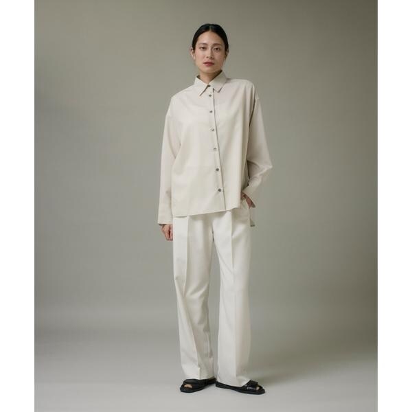 イッツインターナショナル（I．T．’S． international）/ウールドロップシャツ《アリエスウール Super120S’》