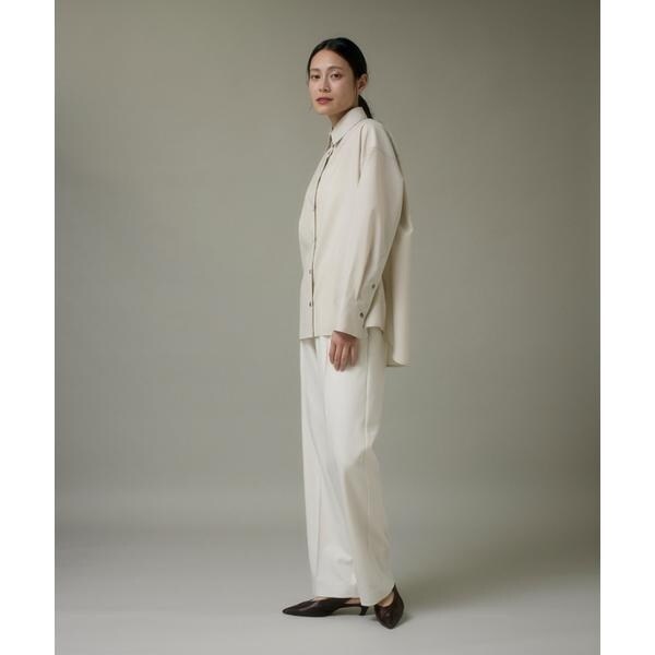 イッツインターナショナル（I．T．’S． international）/ウールドロップシャツ《アリエスウール Super120S’》