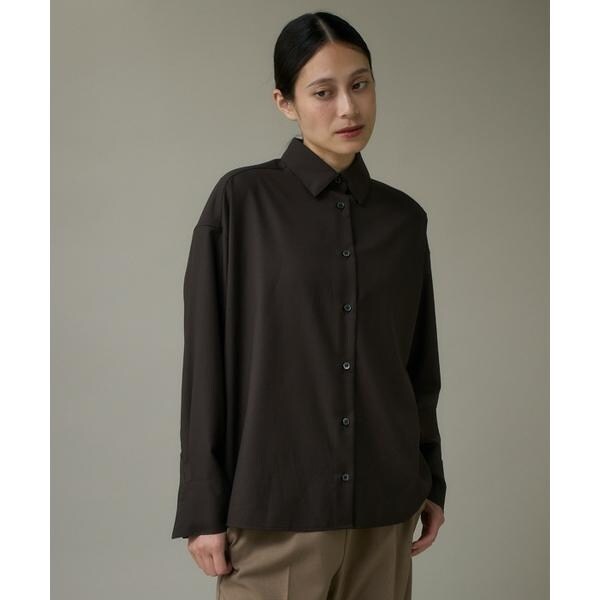 イッツインターナショナル（I．T．’S． international）/ウールドロップシャツ《アリエスウール Super120S’》