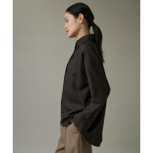 イッツインターナショナル（I．T．’S． international）/ウールドロップシャツ《アリエスウール Super120S’》