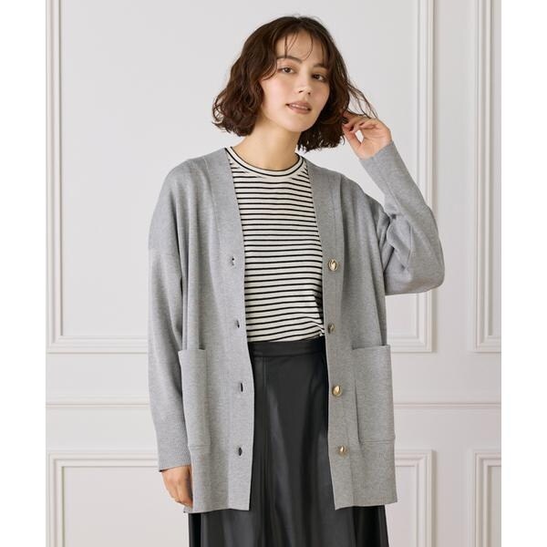 イッツインターナショナル（I．T．’S． international）/Vネックニットカーディガン