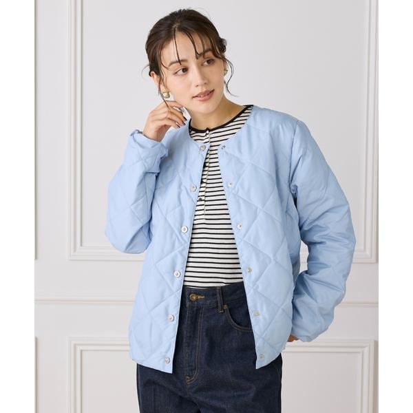 イッツインターナショナル（I．T．’S． international）/クルーネックダウンジャケット《TAIONコラボレーション》