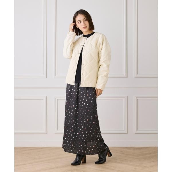 イッツインターナショナル（I．T．’S． international）/クルーネックダウンジャケット《TAIONコラボレーション》