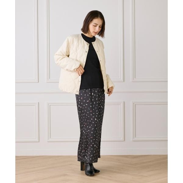 イッツインターナショナル（I．T．’S． international）/クルーネックダウンジャケット《TAIONコラボレーション》