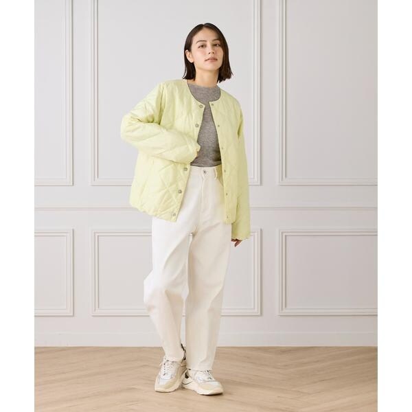 イッツインターナショナル（I．T．’S． international）/クルーネックダウンジャケット《TAIONコラボレーション》