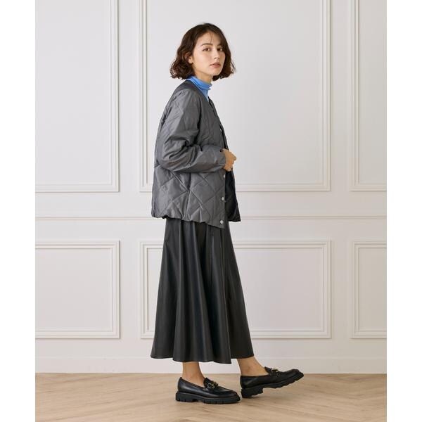 イッツインターナショナル（I．T．’S． international）/クルーネックダウンジャケット《TAIONコラボレーション》