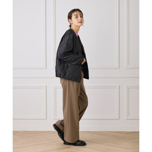 イッツインターナショナル（I．T．’S． international）/クルーネックダウンジャケット《TAIONコラボレーション》