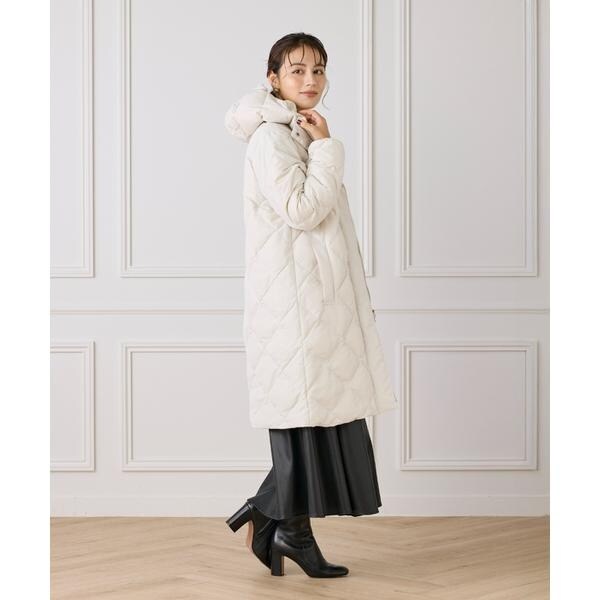 イッツインターナショナル（I．T．’S． international）/フーデットダウンコート《TAIONコラボレーション》